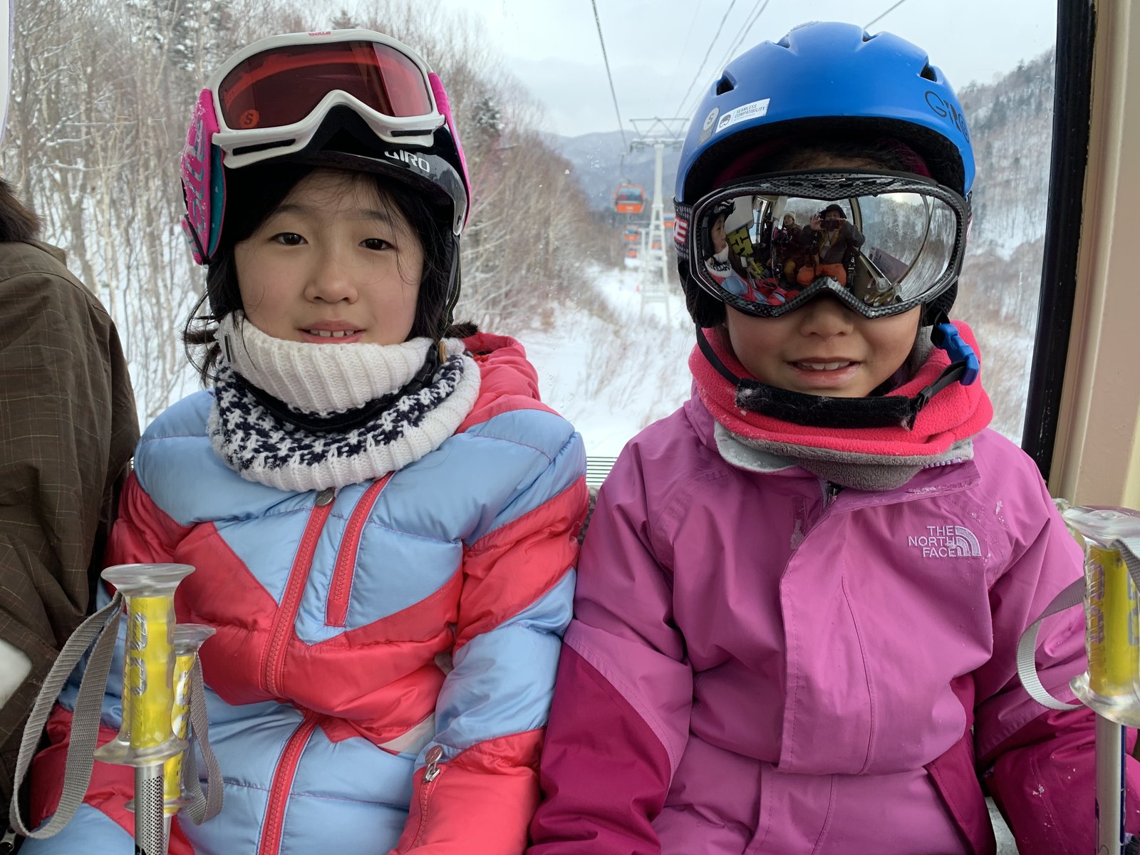 雪の上で過ごす冬の体験